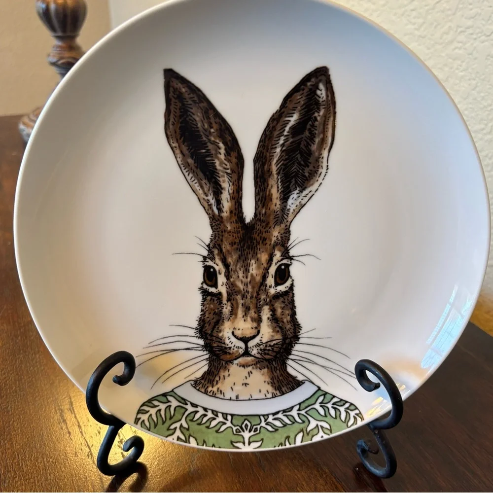 West elm Rachel Kozlowski Dapper Animal Rabbit